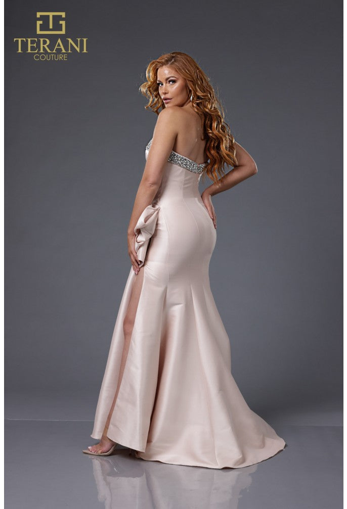Terani 252E5131 Strapless A-line Evening Gown – Mia Bella Couture