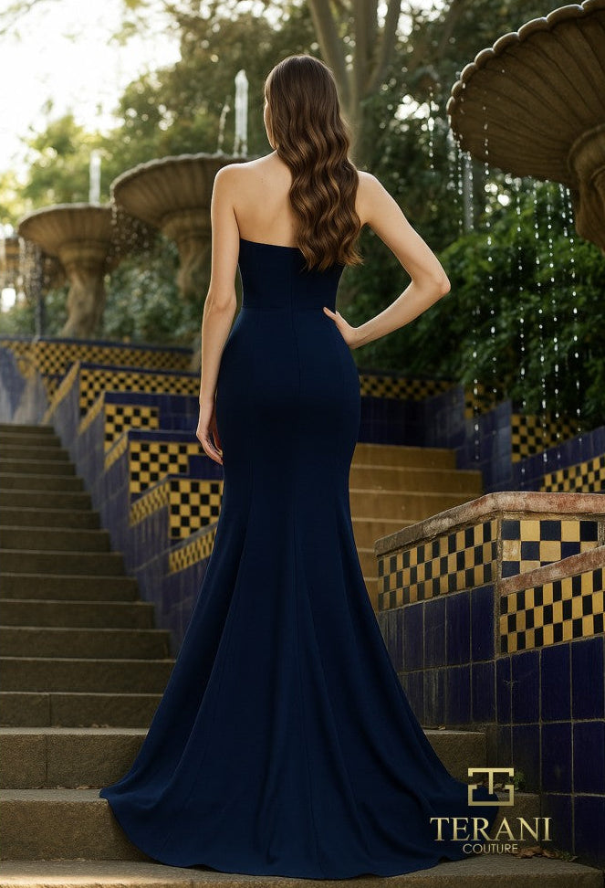 red mermaid open back prom dress V Neck Mermaid Backless Red Long Prom Dress, Mermaid Backless Red Form –  abcprom