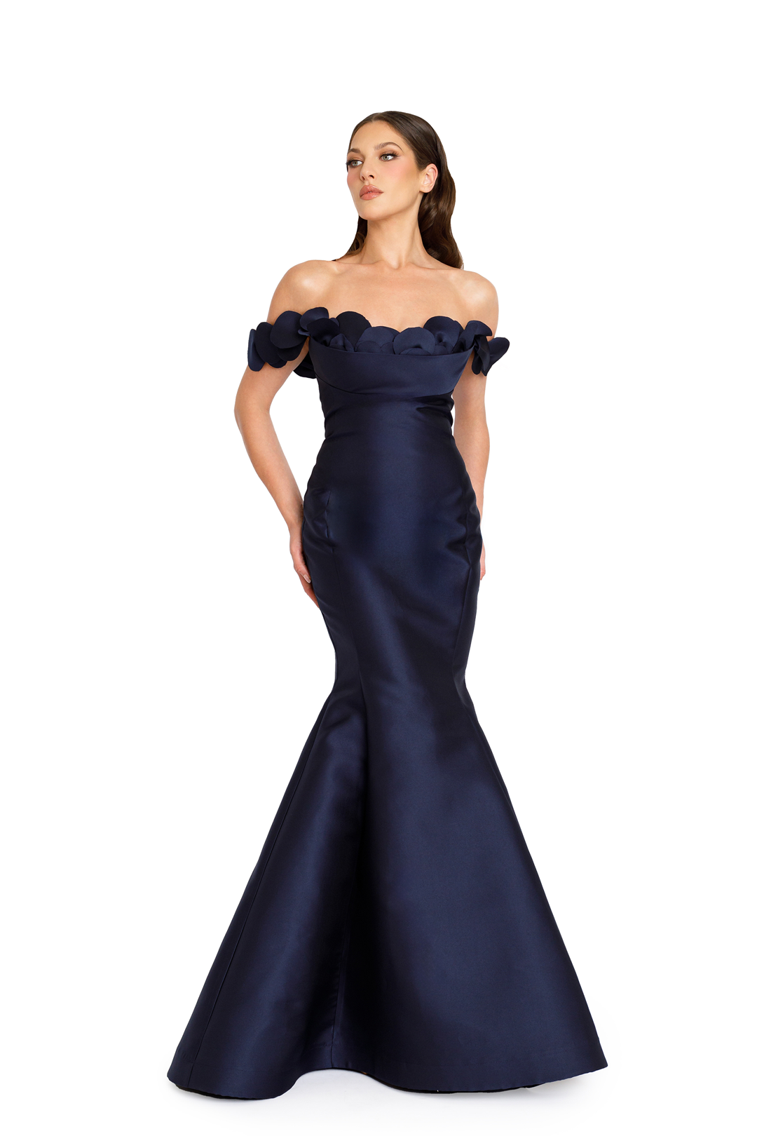 nicole bakti off the shoulder dress Nicole Bakti - 7418
