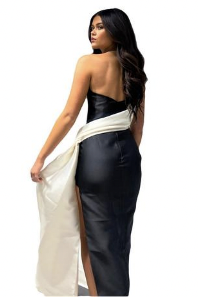 knee length dresses for ladies Nicole Bakti