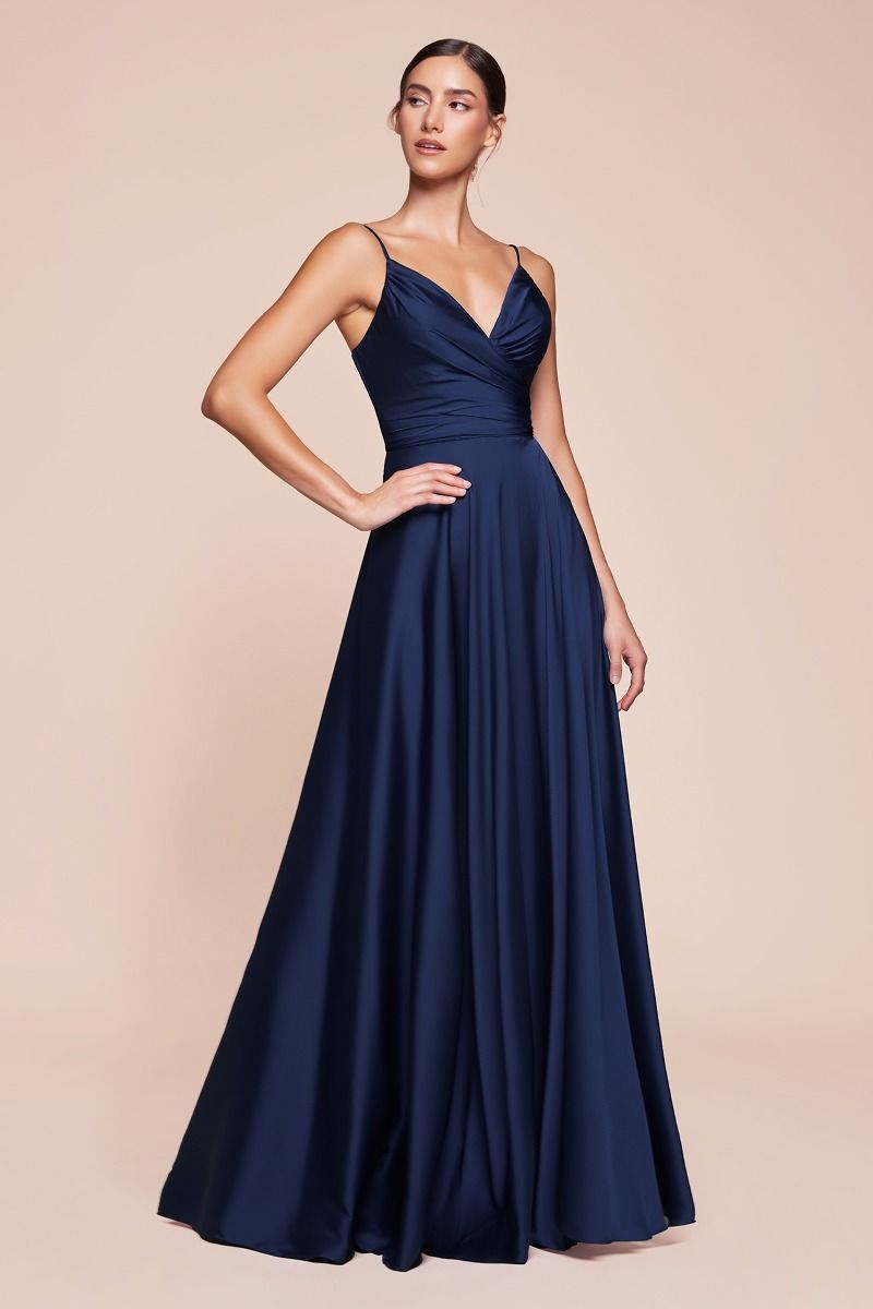 Ladivine 7485 soft satin bridesmaids dress – Mia Bella Couture