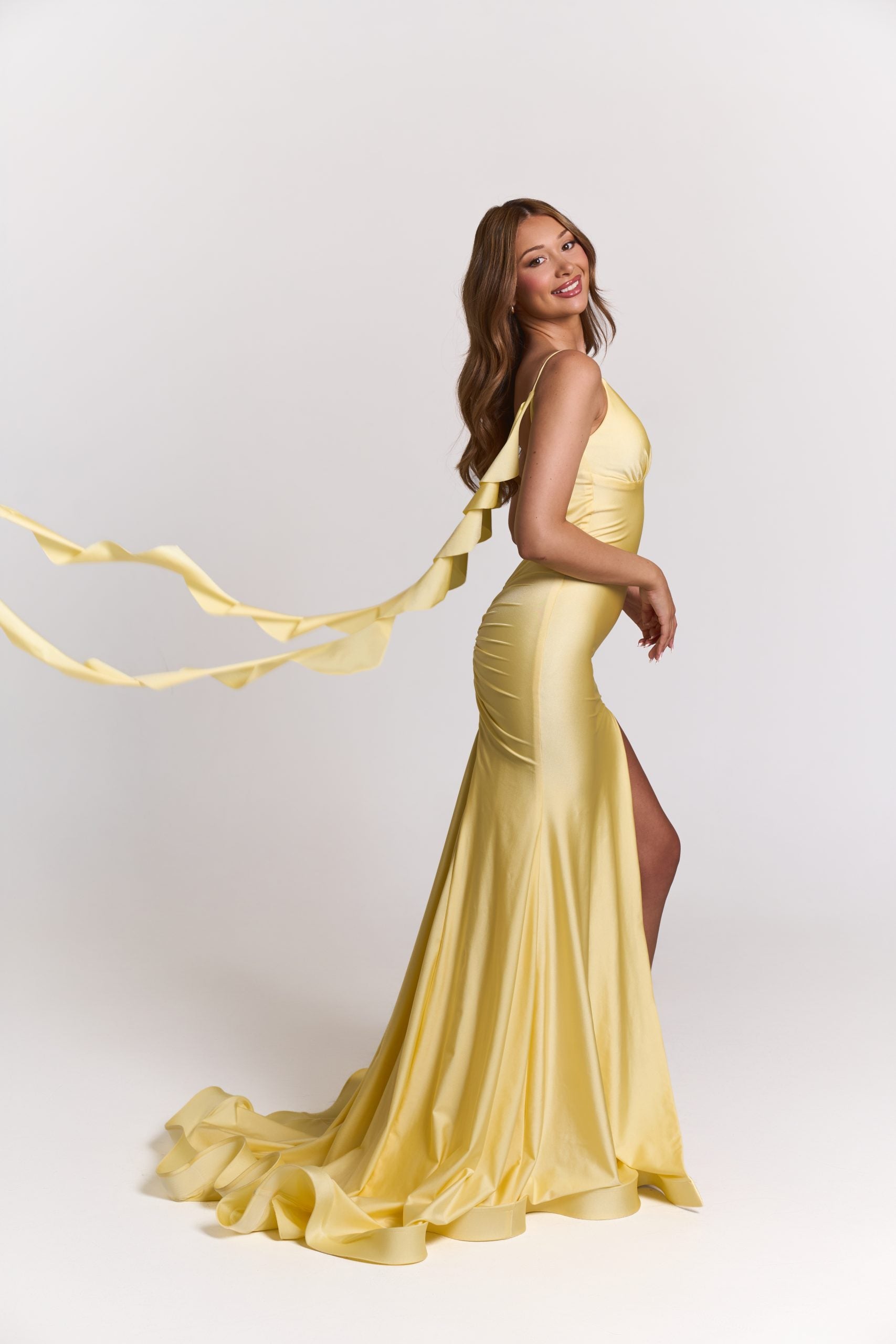 Atria 6908H Elegant Stretch Jersey Mermaid Evening Gown – Mia
