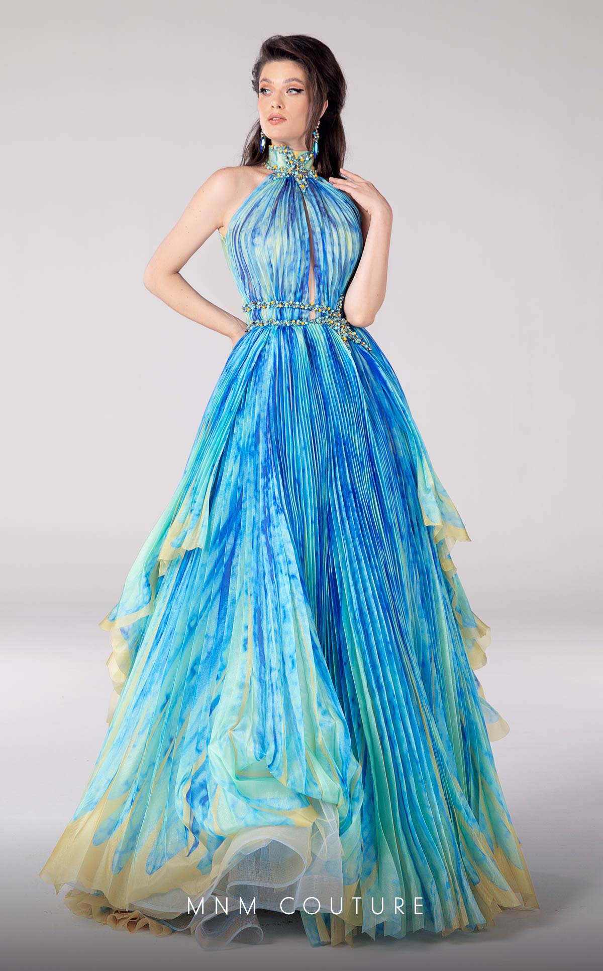 MNM Couture F02822 Elegant Evening Gown Mia Bella Couture MNM Couture F02822 Elegant Evening Gown Mia Bella Couture