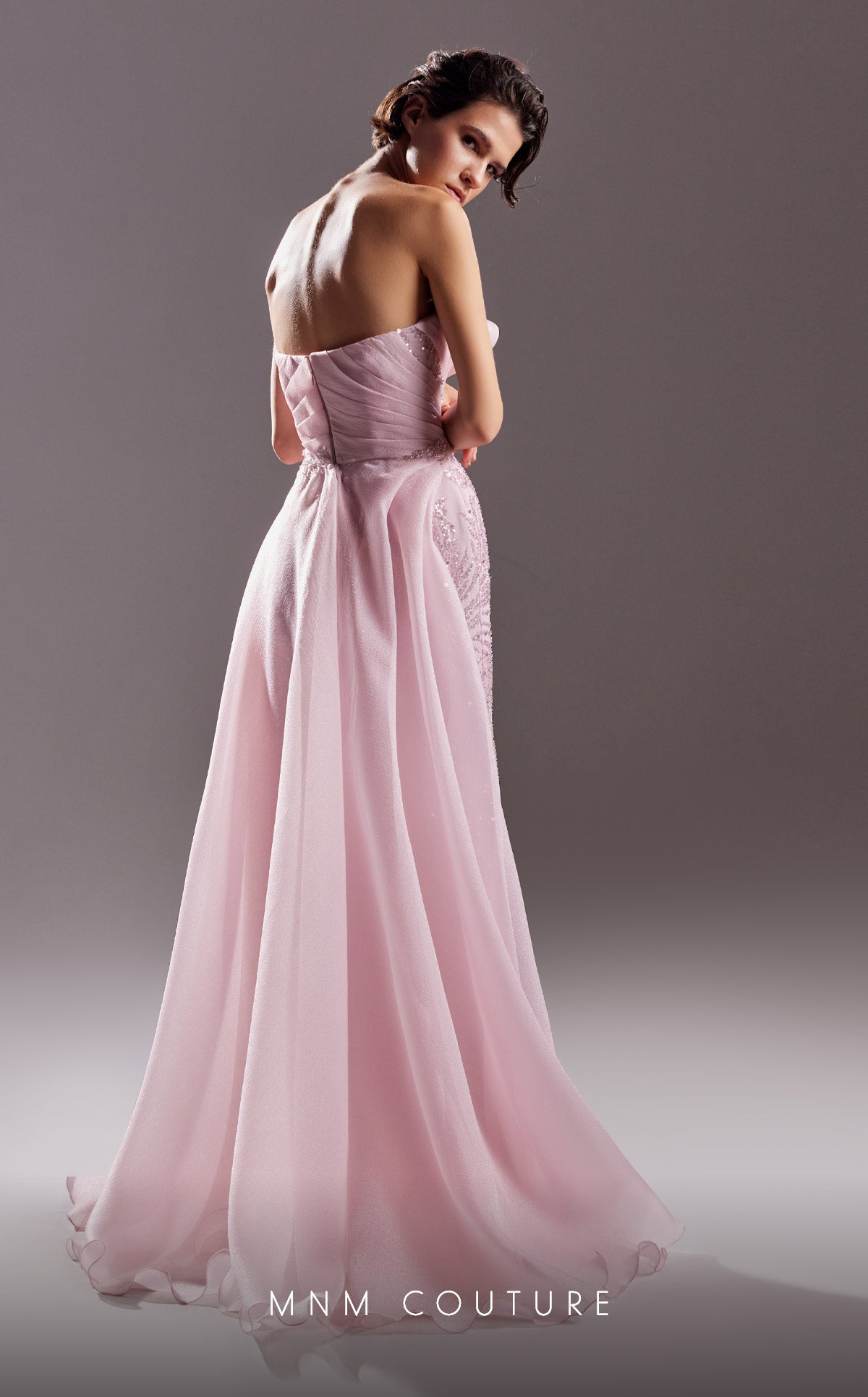 pink couture dress G1524 Pink / 8
