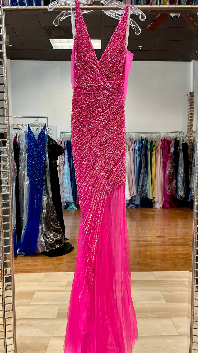 Jovani 63405 gold and silver fully beaded long pageant and prom dress Mia Bella Couture Jovani 63405 gold and silver fully beaded long pageant and prom dress Mia Bella Couture