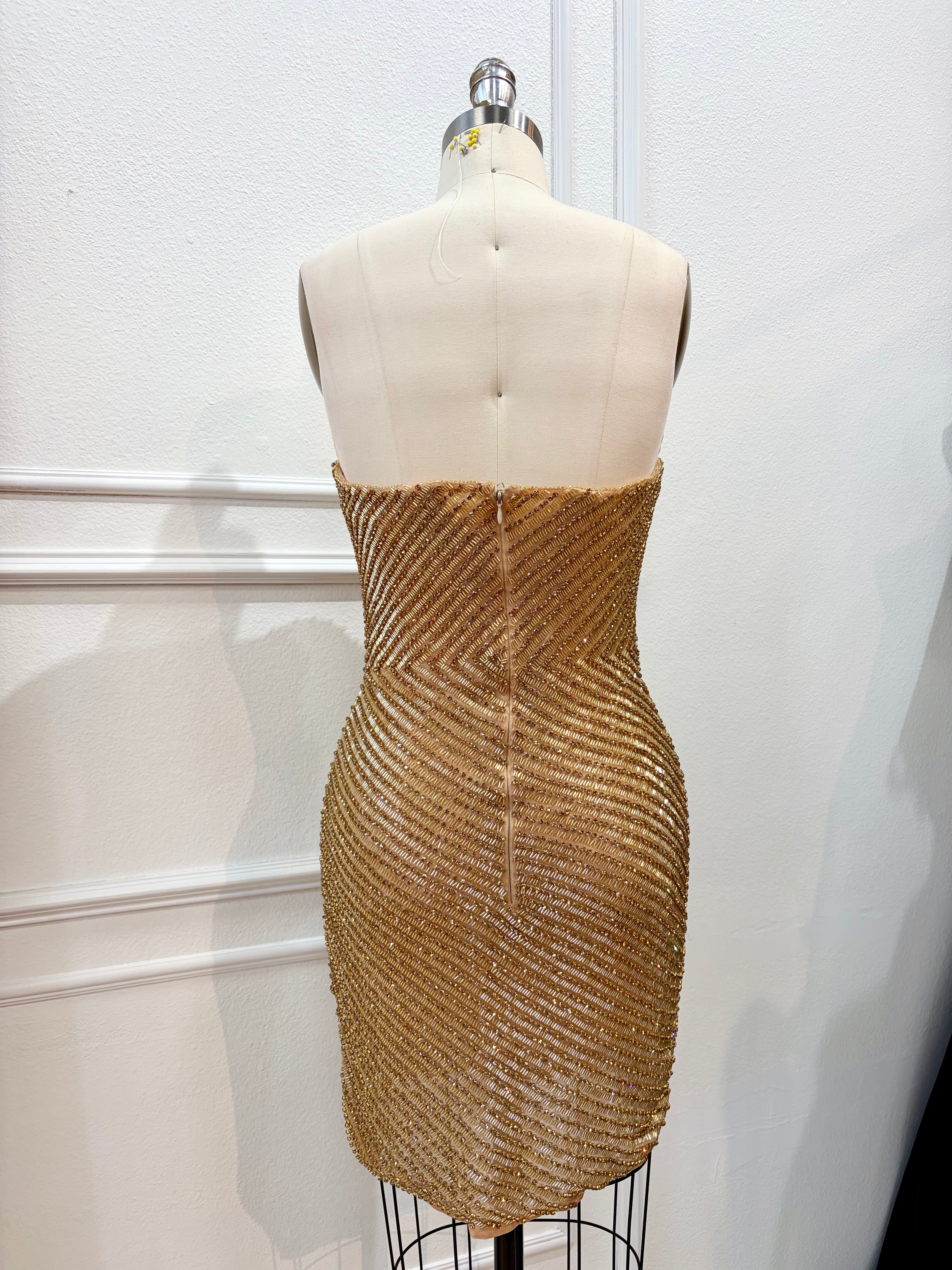 Ren the Label Mirrorball Hand Beaded Mini Dress Mia Bella Couture Ren the Label Mirrorball Hand Beaded Mini Dress Mia Bella Couture
