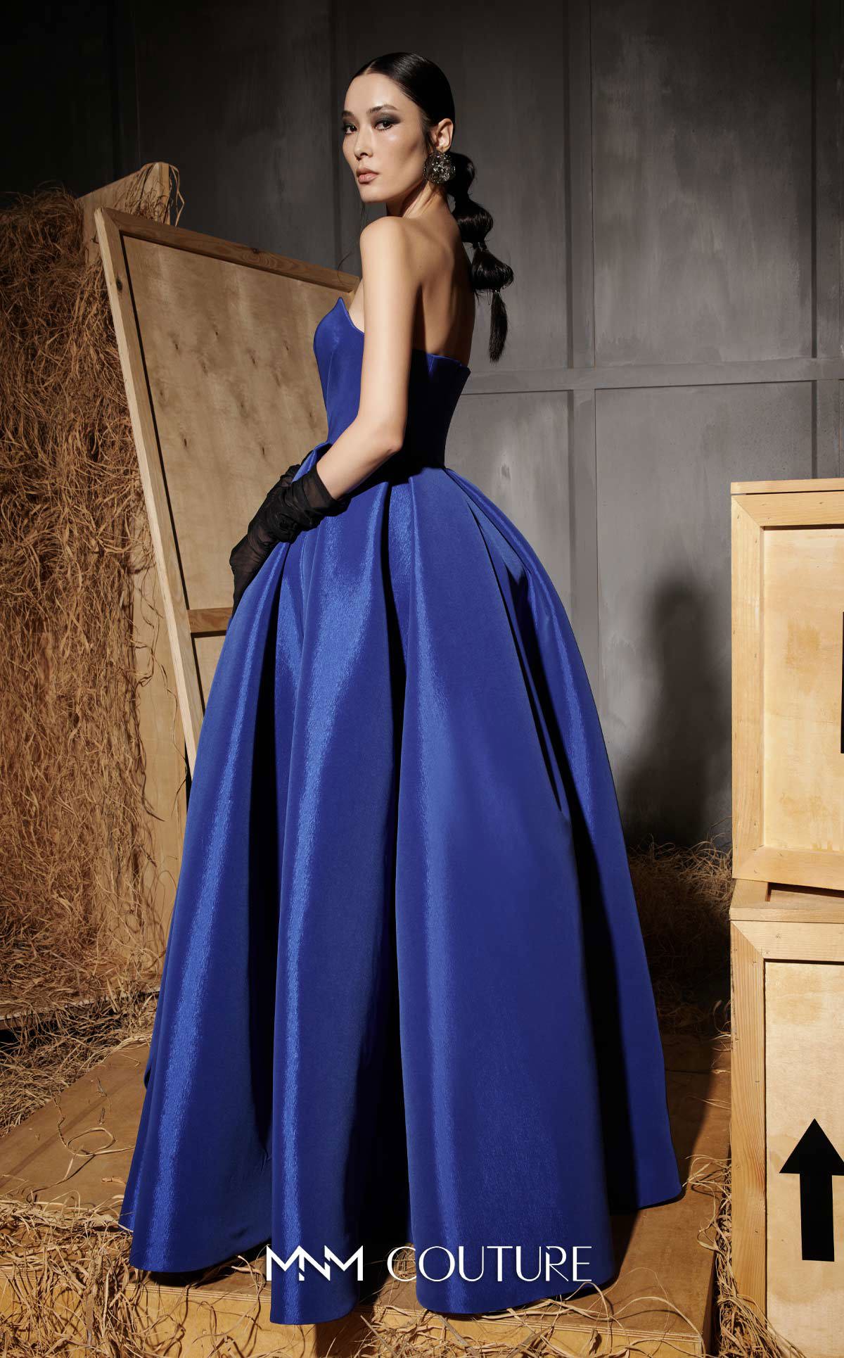 MNM Couture N0642 Elegant A-line Evening Ballgown Red / 18 MNM Couture N0642 Elegant A-line Evening Ballgown Red / 18