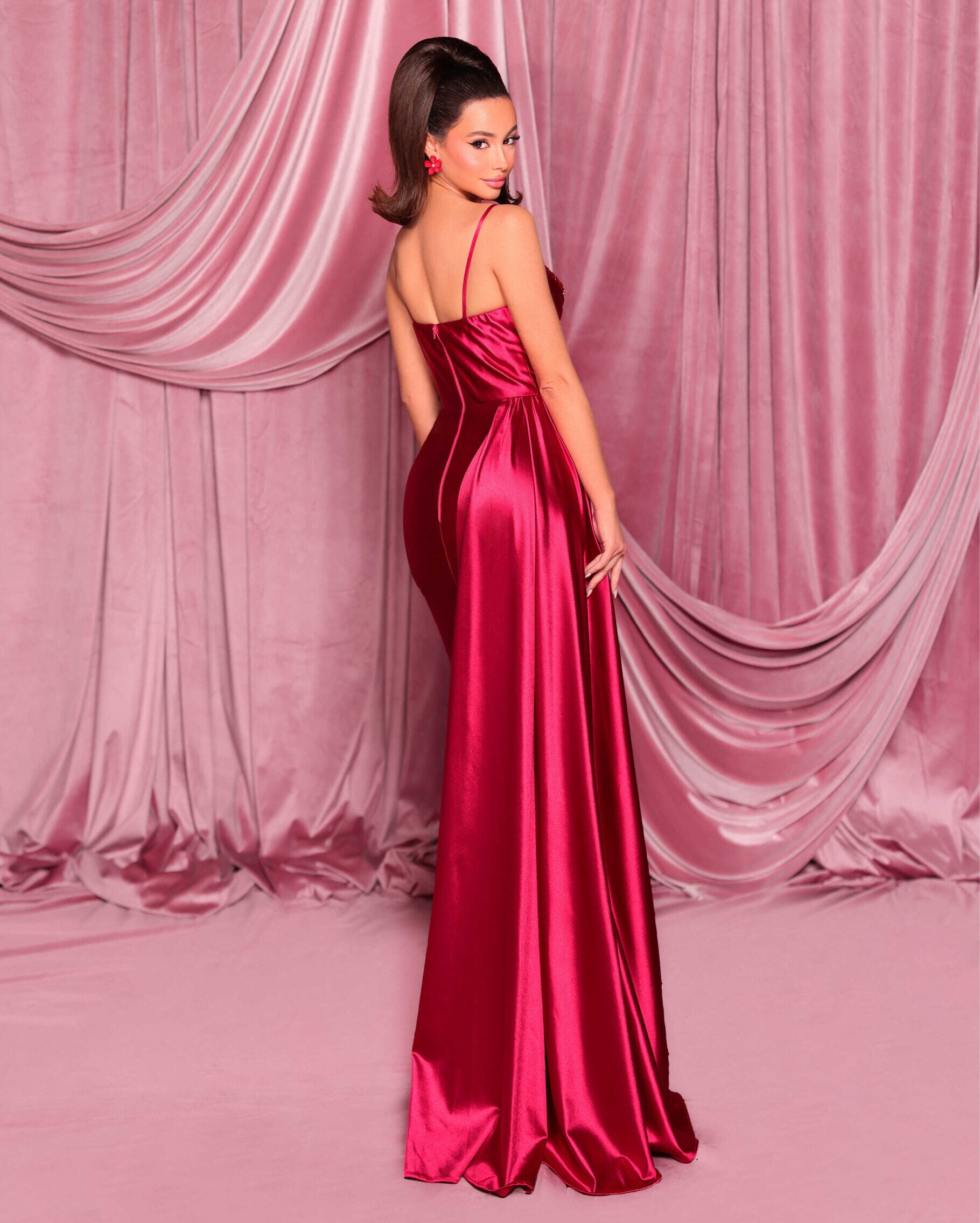 Nicoletta NC3060 Elegantly Fitted Evening Gown – Mia Bella Couture