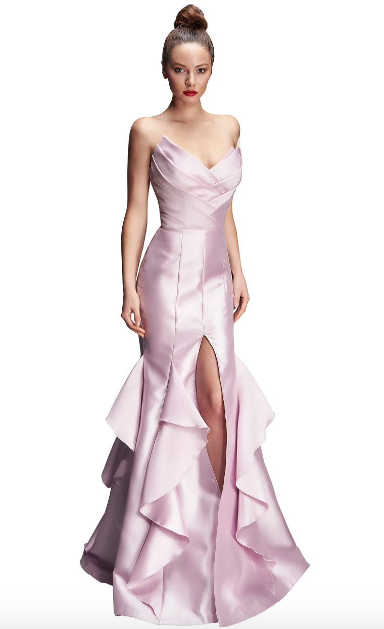 nicole bakti pink dress 6870 Nicole Bakti