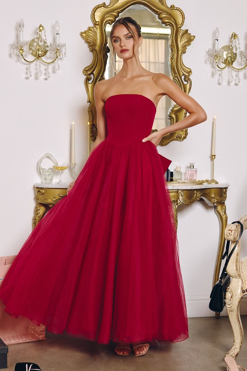 ruched bust a line dress A-line Maxi Dress for Women
