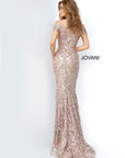 Jovani 1122 off the shoulder mermaid long dress
