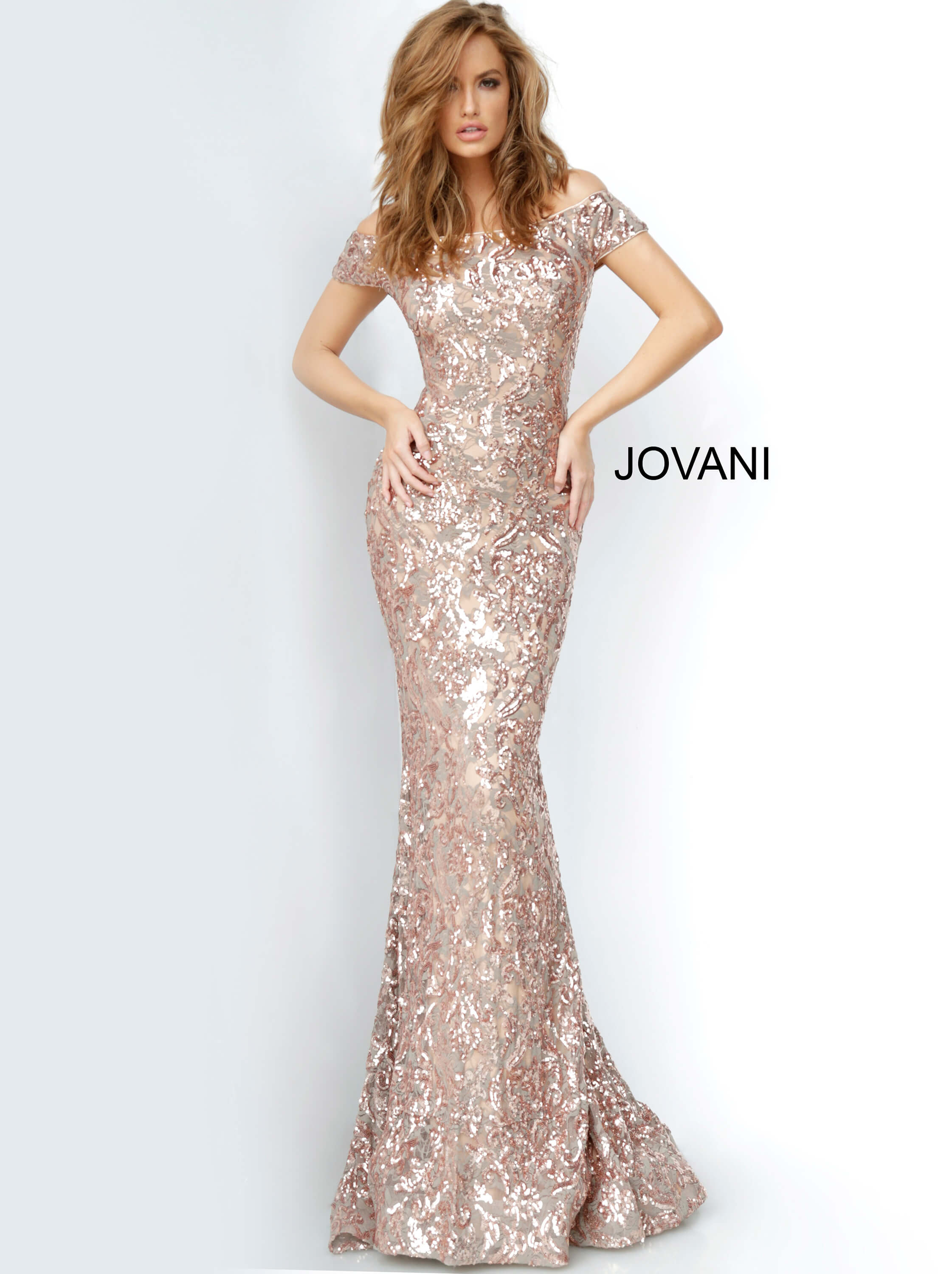 Jovani 1122 off the shoulder mermaid long dress Mia Bella Couture Jovani 1122 off the shoulder mermaid long dress Mia Bella Couture