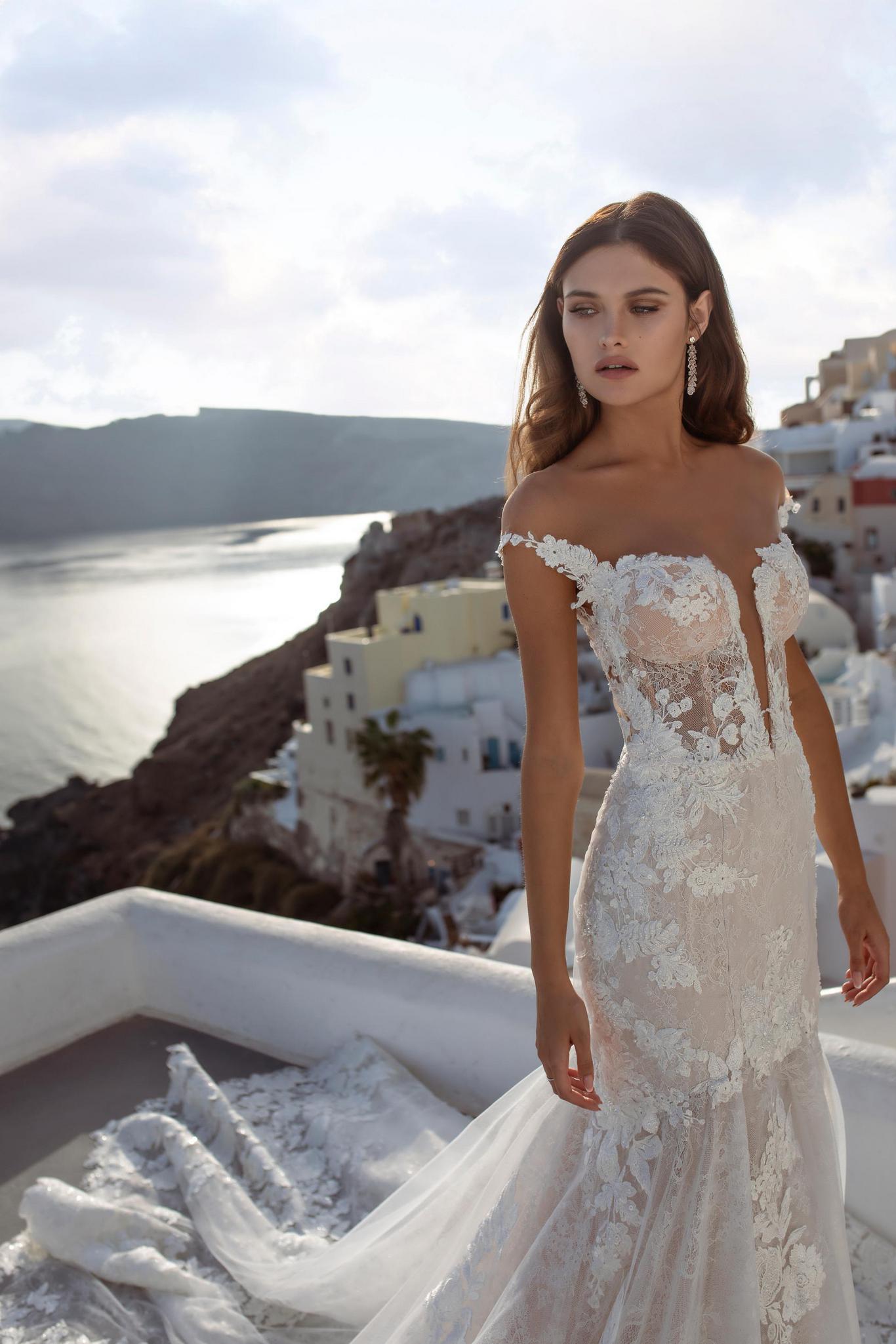 Ricca Sposa 21006 lace mermaid bridal gown