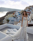 Ricca Sposa 21006 lace mermaid bridal gown