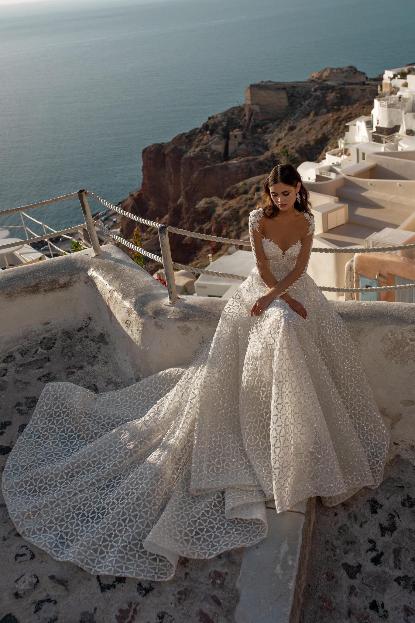 Ricca Sposa 21008 sweetheart glitter bridal gown