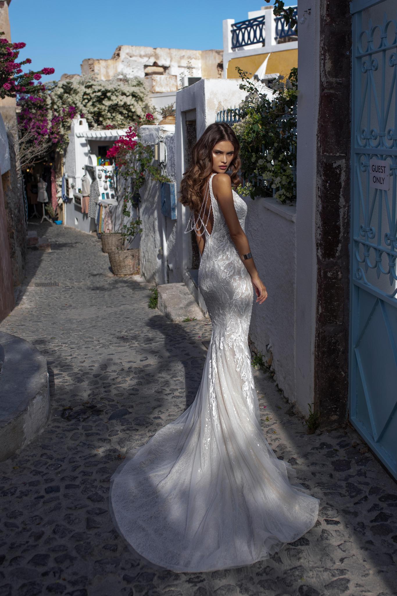 Ricca Sposa 21012 lace mermaid bridal gown