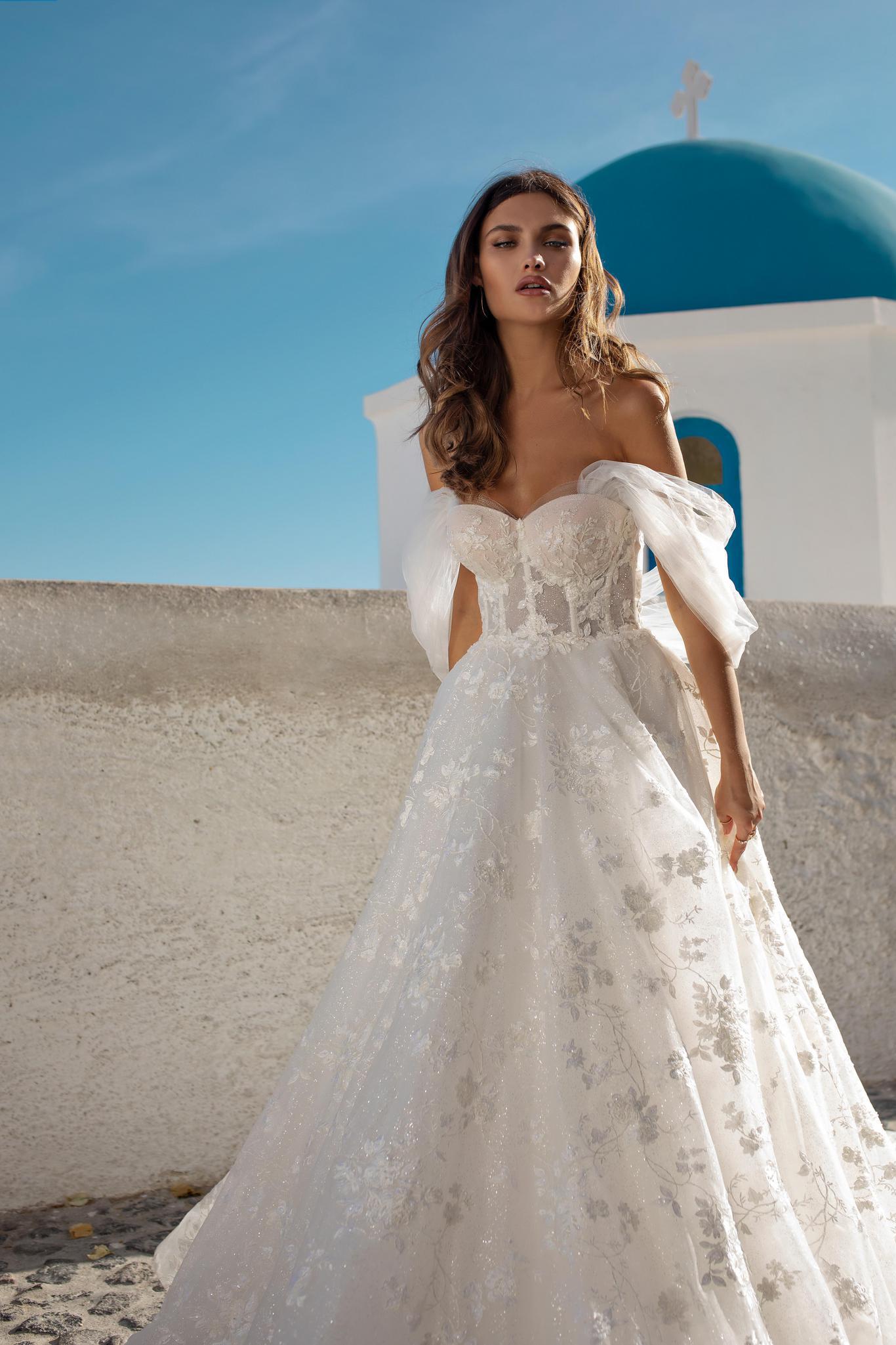 Ricca Sposa 21014 bustier lace bridal ballgown