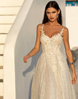 Ricca Sposa 21020 sparkle aline bridal gown