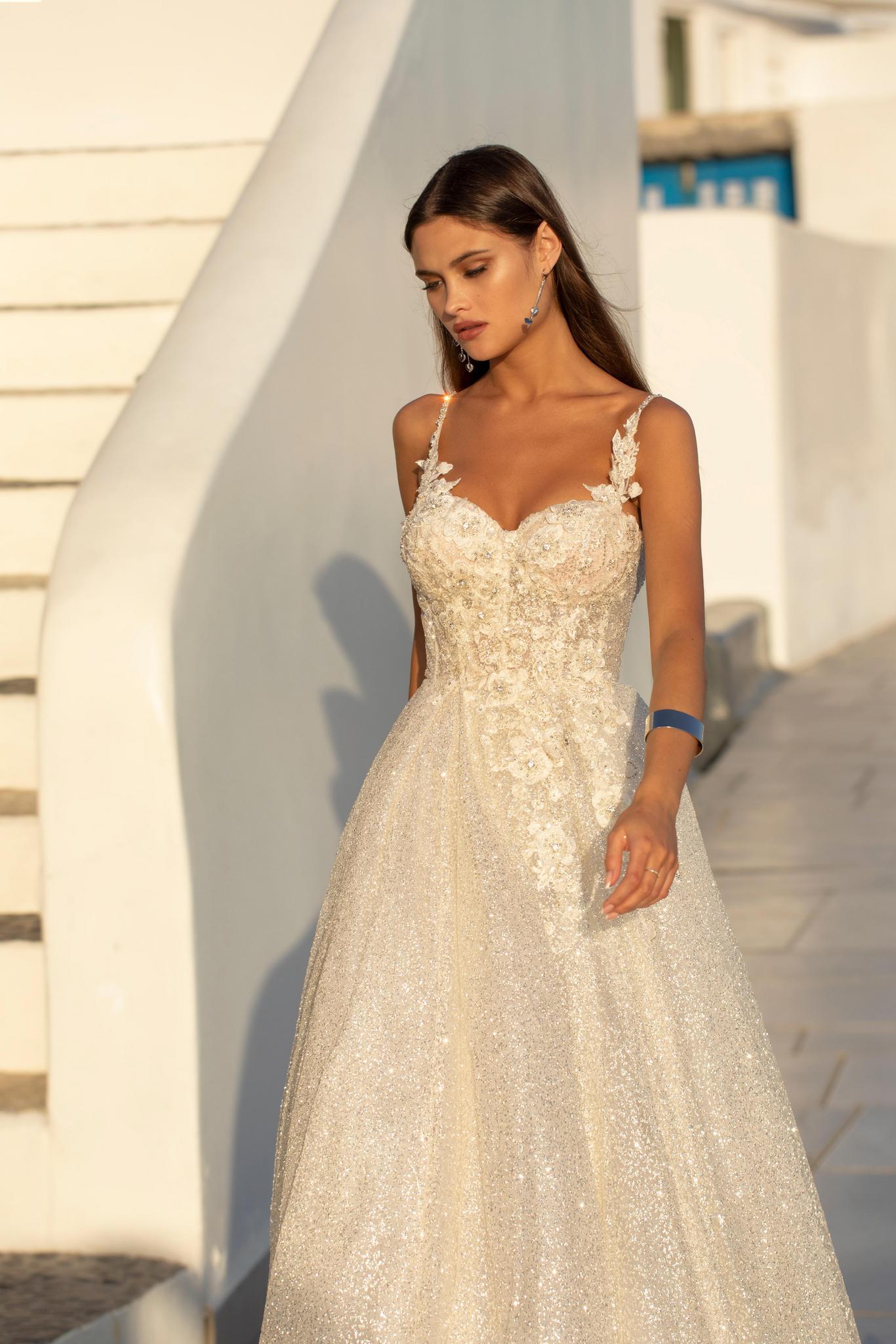 Ricca Sposa 21020 sparkle aline bridal gown