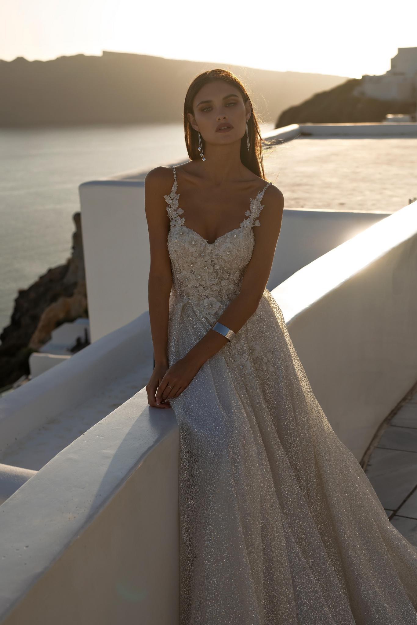 Ricca Sposa 21020 sparkle aline bridal gown