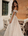 Ricca Sposa 21026 off the shoulder bridal ballgown