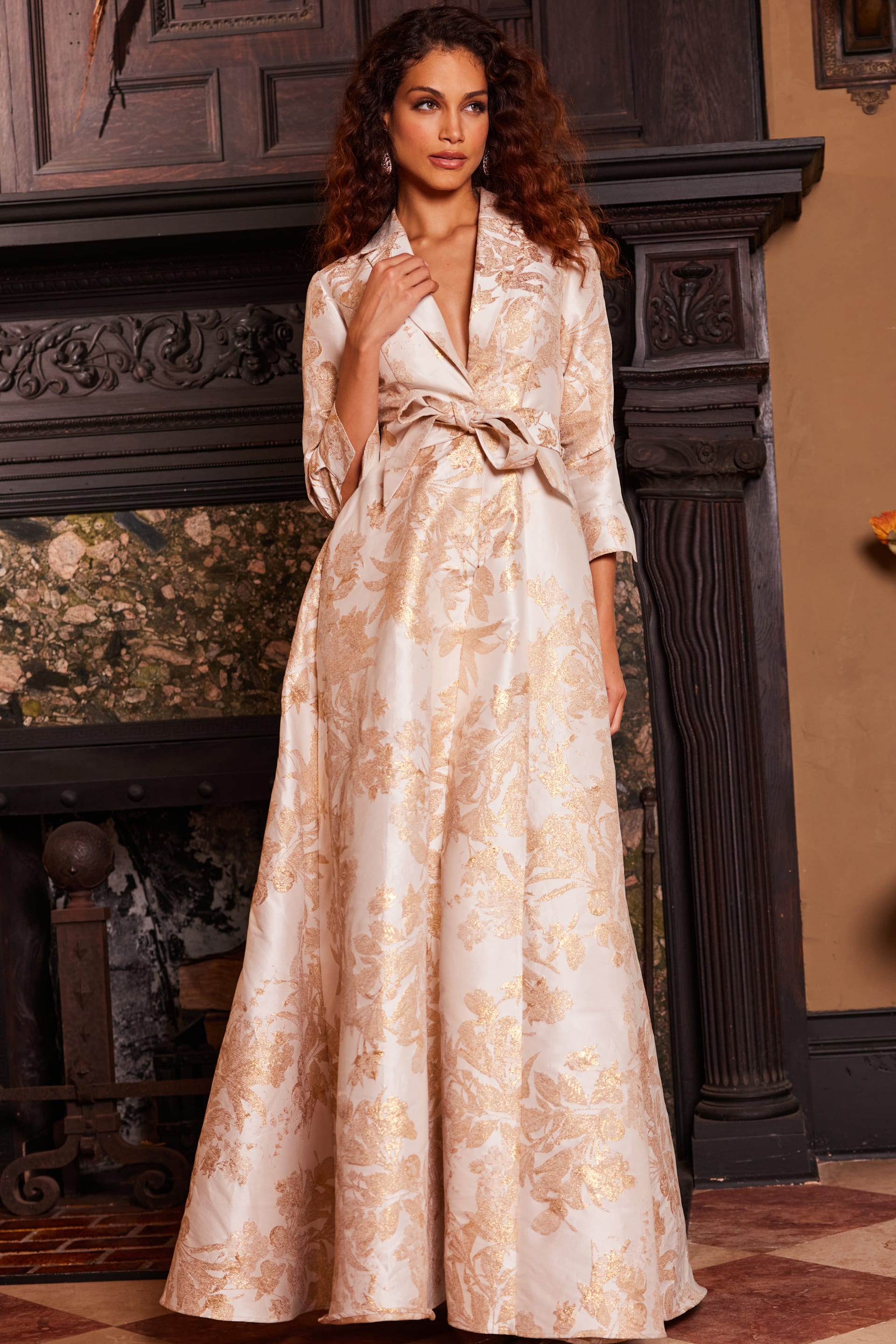 Jovani 23178 gold long sleeve evening dress Mia Bella Couture Jovani 23178 gold long sleeve evening dress Mia Bella Couture
