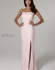 scala 60100 pink sequins prom dress