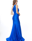 atria 6555 one shoulder prom dress