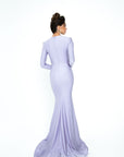 Atria 6103H long sleeve evening dress