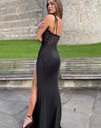 Jadore JP126 black lace dress