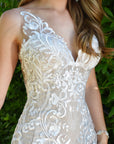 destination san diego bridal gown