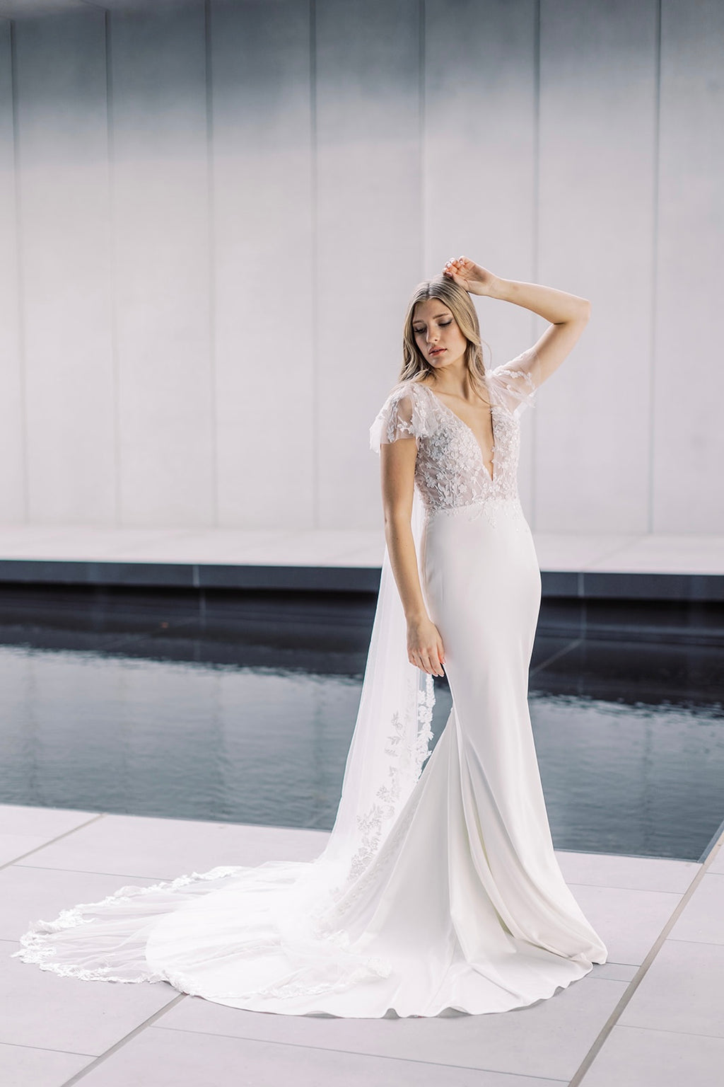 Gianna Mock Neck Gown