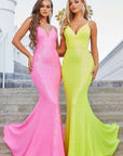 Portia Ps21287 pink sequins dress 