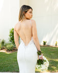 low bak dallas bridal gown 