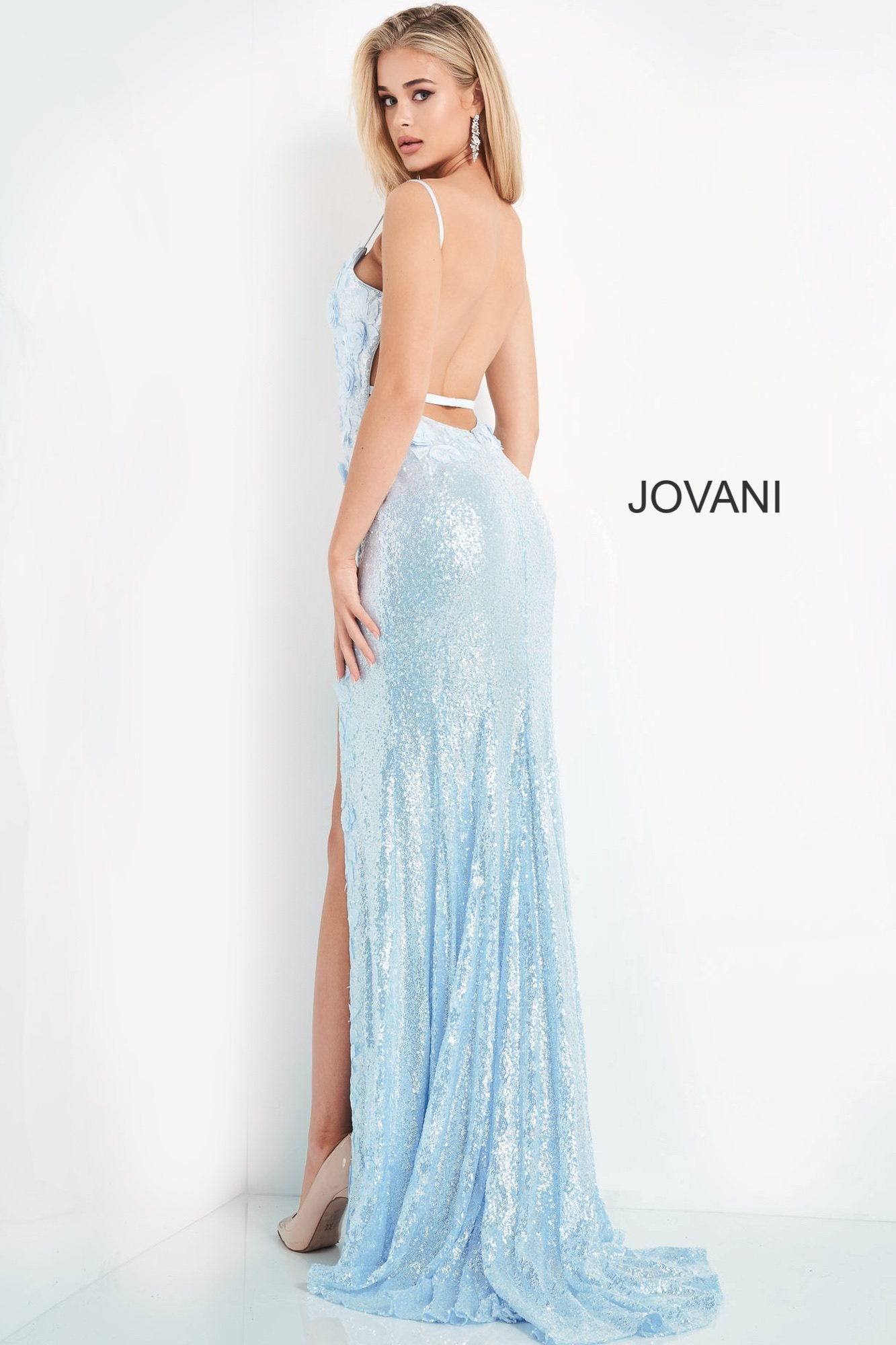 Jovani 1012 light blue