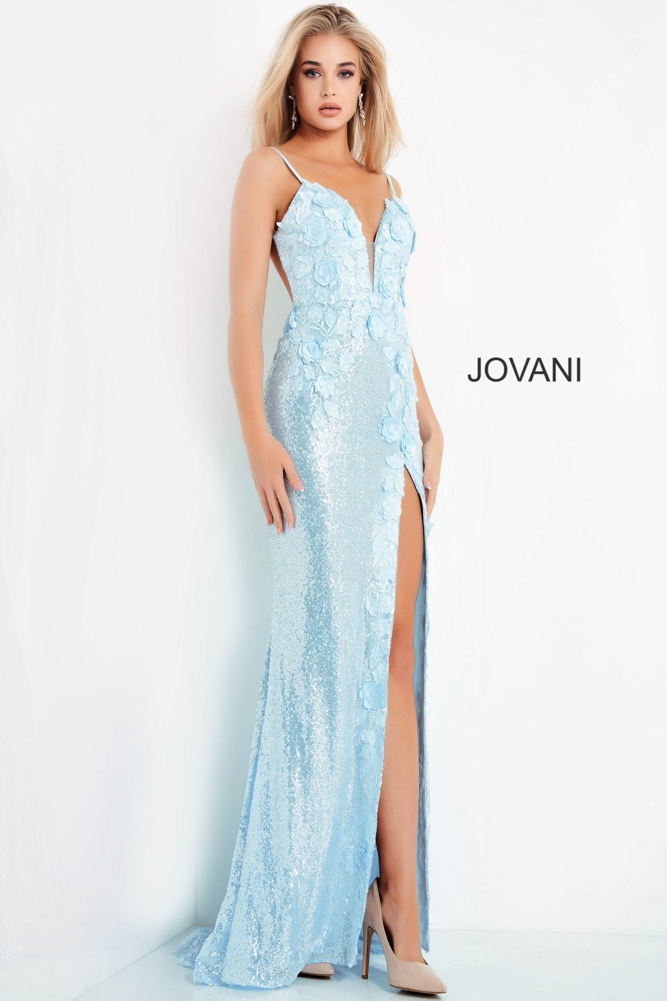 Jovani 1012 light blue