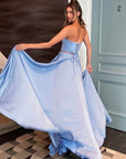 Jadore Jp142 blue two piece prom dress