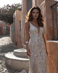 Ricca Sposa 21012 lace mermaid bridal gown