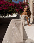 Ricca Sposa 21026 off the shoulder bridal ballgown