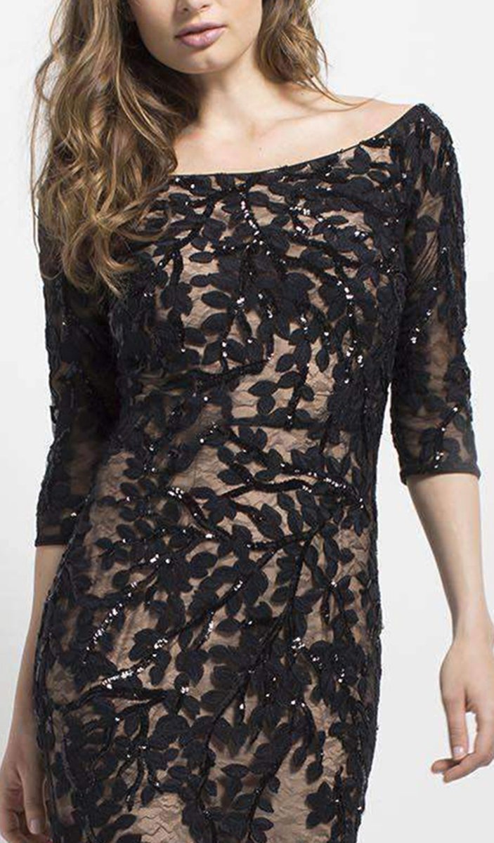 Jovani 49636 formal black long dress