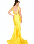 atria yellow prom dress