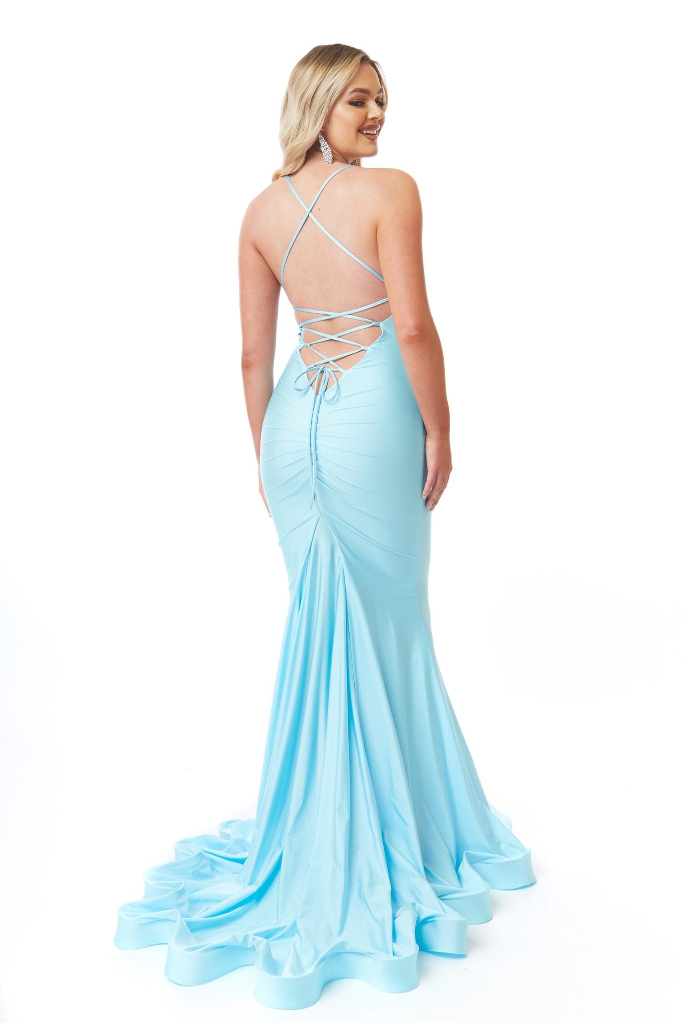 atria 6557 light blue prom dress