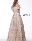 Jovani 67911 lace long aline dress