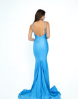 Atria style 6104H light blue prom dress