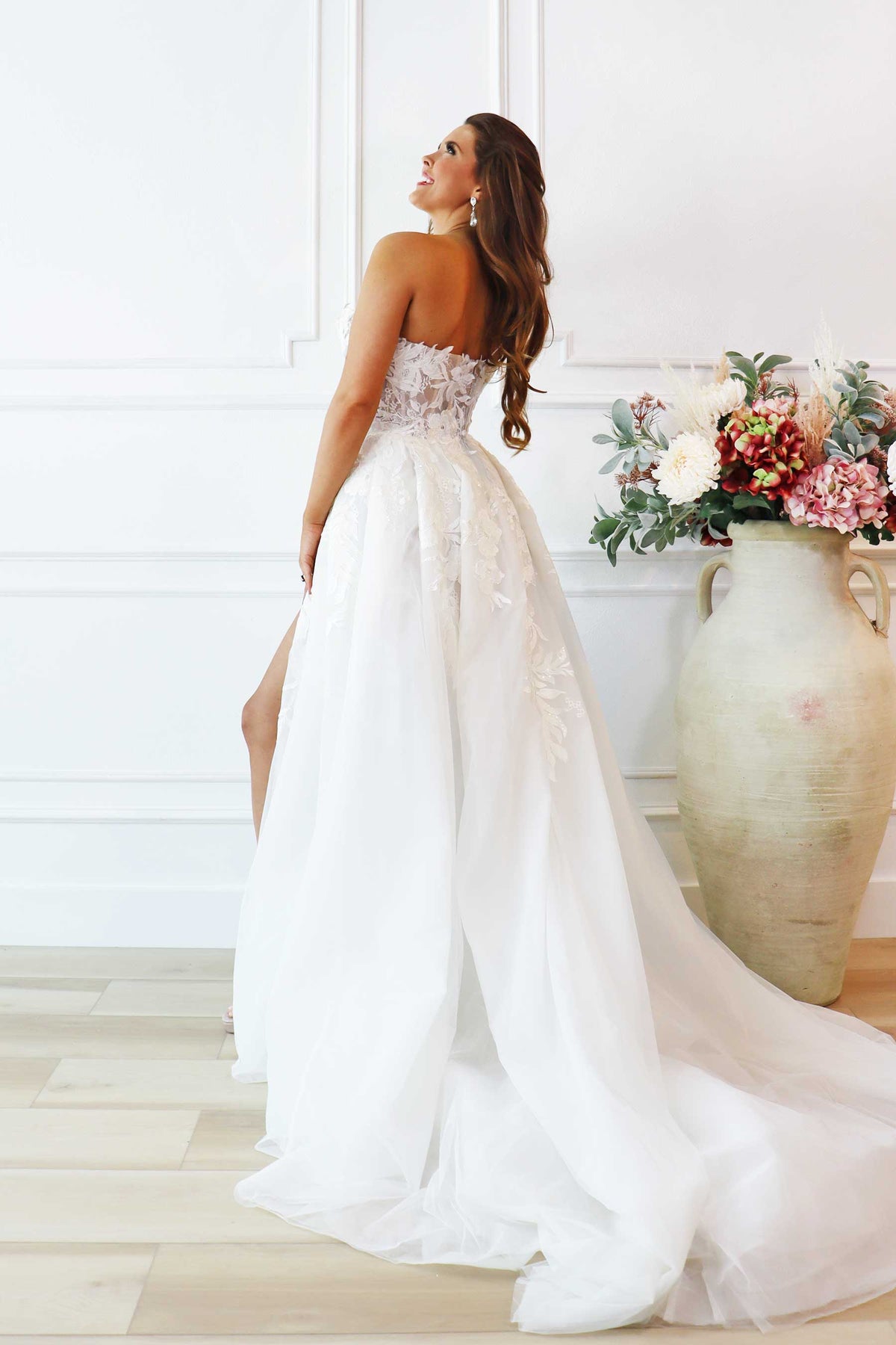 Bianca gown - Wine