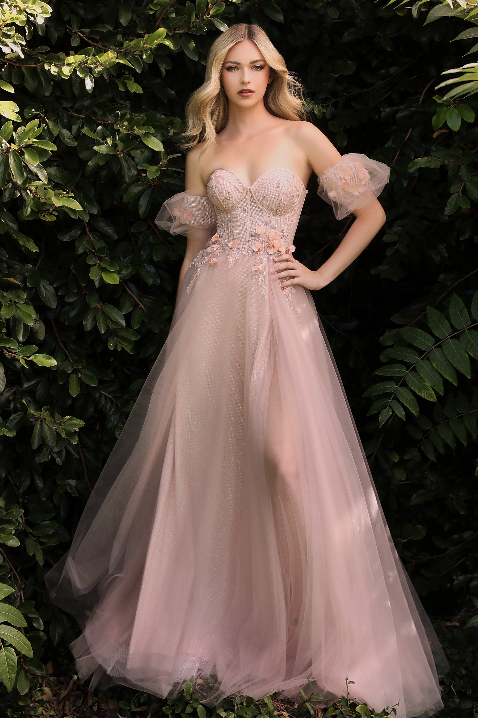 Ladivine CB080 bustier corset prom dress – Mia Bella Couture
