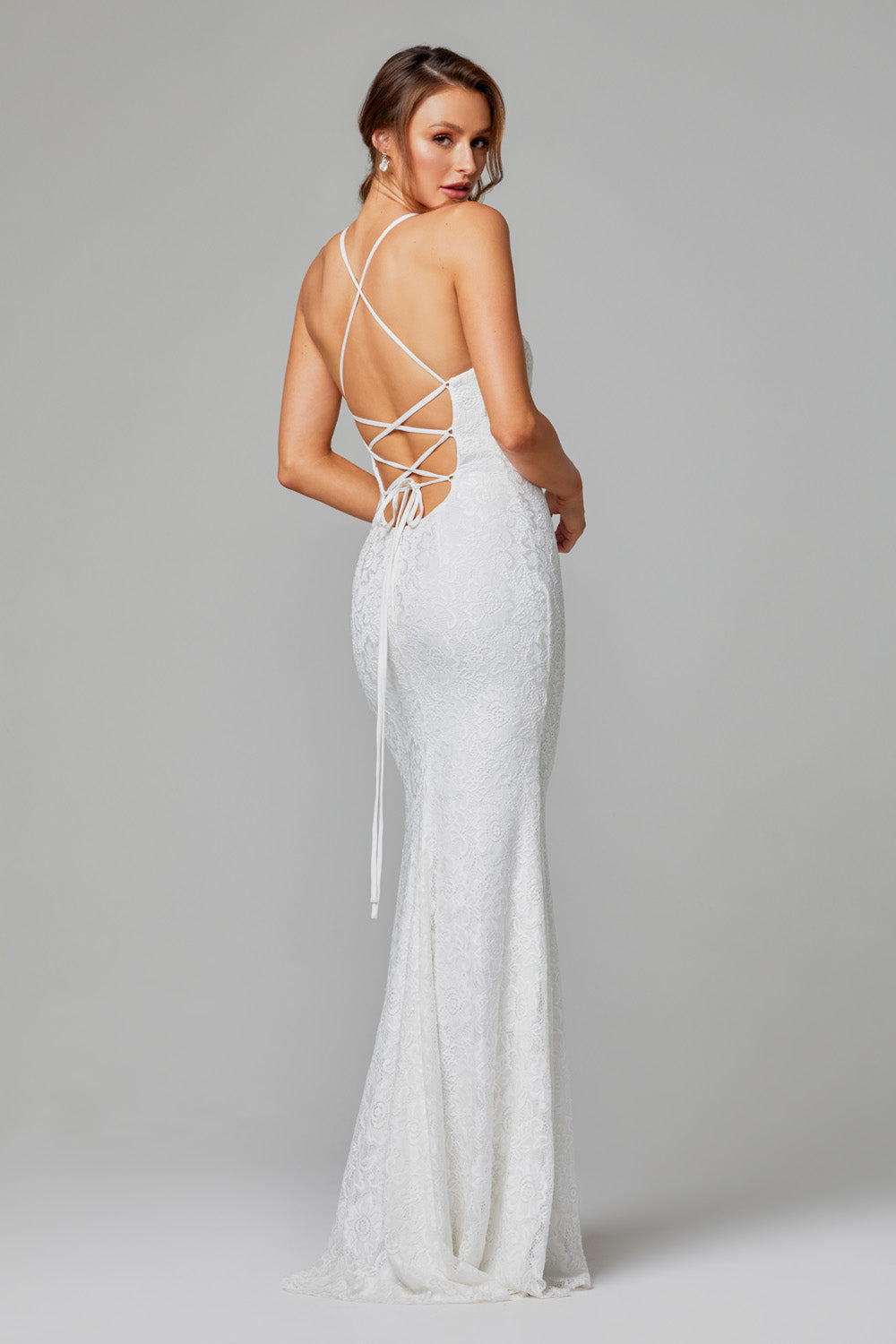 low back lace bridal gown australia