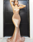 Portia Ps21287 gold sequins dress 