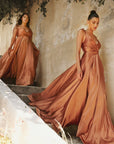 gorgeous flowwy sienna evening gown perfect for a gala