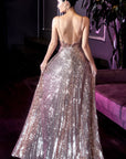 The Tomon sparkle aline prom dress